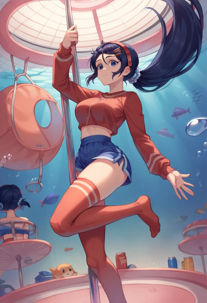 (My Hero Academia Style), (((Miko Kubota))), ((Glitch Techs)), (((1girl))), (((solo))), (((Blue Bandeou bra top))), (((Blue Bandeou bra))), (((Blue Bandeou top))), (((Bandeou Bra))), (((Bandeou top))), (((Blue Top))), Blue Bra))),(((Blue Caged Highcut G-string button))), (((Blue Caged Highcut button))), (((Blue Caged G-string button))), (((Blue Highcut G-string button))), (((Blue Caged button))), (((Blue Highcut button))), (((Blue G-string button))), (((Blue Button))), ((sex pose)), (((exposed abdomen))), (((bare legs))), (((bare shoulders))), (((toned legs))), (((light musculature))), (((perfect anatomy))), (((perfect hands))), (((perfect face)), (((Full body photo:1.5))), (((Cowboy Shot))), (((beach background))), (((sea background))),