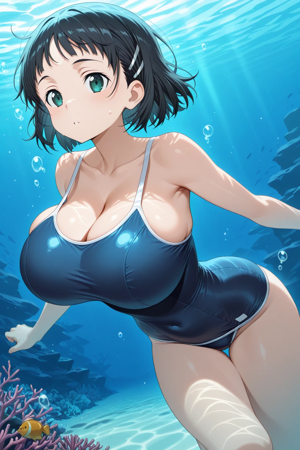 in the bath, photorealistic, ultra-high resolution, intricate, hyper-detailed, (dent in the skin), 1boy, detailed body, (detailed face: 1.1), (outlined iris), (hydrocolored lenses), (perfect eyes), 4K, gorgeous, (masterpiece: 1.2), (best quality: 1.2), wide hips, thick hips, (large breasts: 1.2) and (huge breasts: 1.2), fully transparent pink blouse, transparent invisible holder, seductive pose, stripper, clearly visible, two large protruding, protruding, (water droplets on the skin), detailing water droplets on the skin, view from the back, standing with your back,short black hair, boy has short black hair, handsome boy, boy