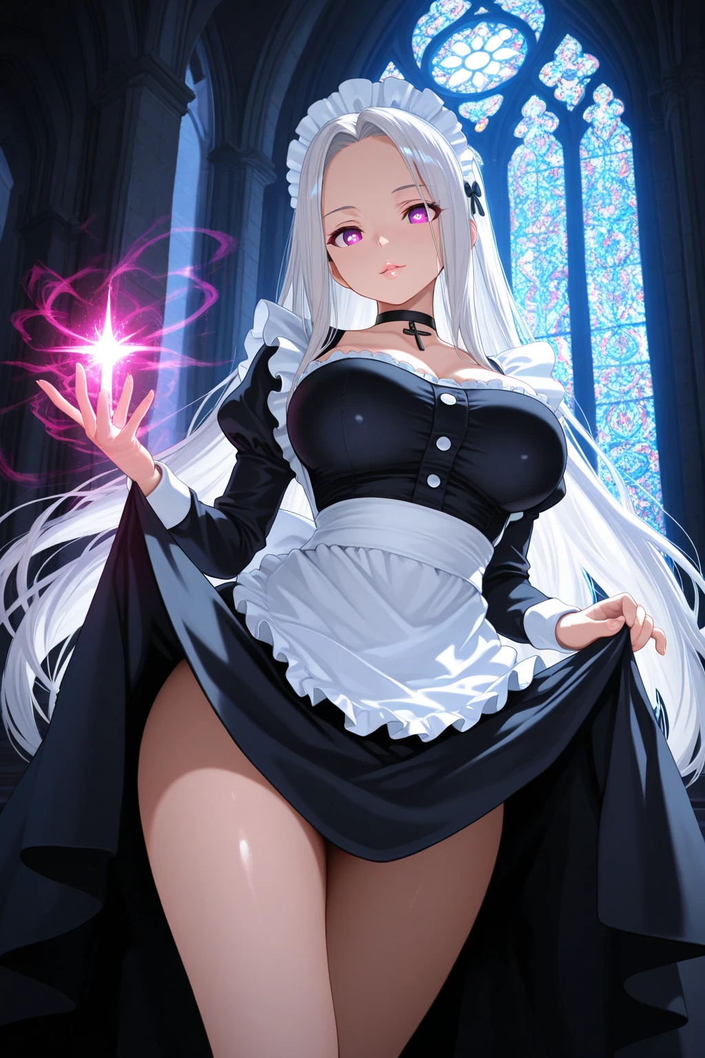 ((1 female)), (fucked), (long hair with ponytail), Blue eyes,(fox ears:1.1), ((white wedding dress:1.2)), (big breasts:1.3), busty, blush, (cum:1.5), (fullbody), looking at viewer, overflowing, (fullbody), hot pose,( orgasm:1.1), ((open back)), nice butt