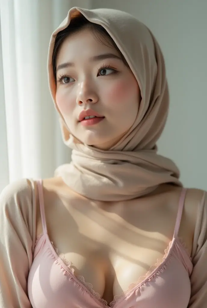 ((SINGLET)), Naked, Angry pose, Angry face, (((HIJAB MALAY GIRL))), masutepiece, High quality, UHD 45K, Realistic face, Realistic skin feeling , A Japanese Lady, 8 years old, , Very cute and baby-like face, (((FLAT CHEST))), (MATRIX WORLD), ((look In front at the camera and SADNESS)), ((())), (((CUTE GIRL))), ((TRANSPARENT)), ((FLUORESCENT BROWN PASTEL LIPS)), ((FLUORESCENT BROWN PASTEL LACE)), ((TRANSPARENT)), ((CHUBBY)), ((UNDRESS)).