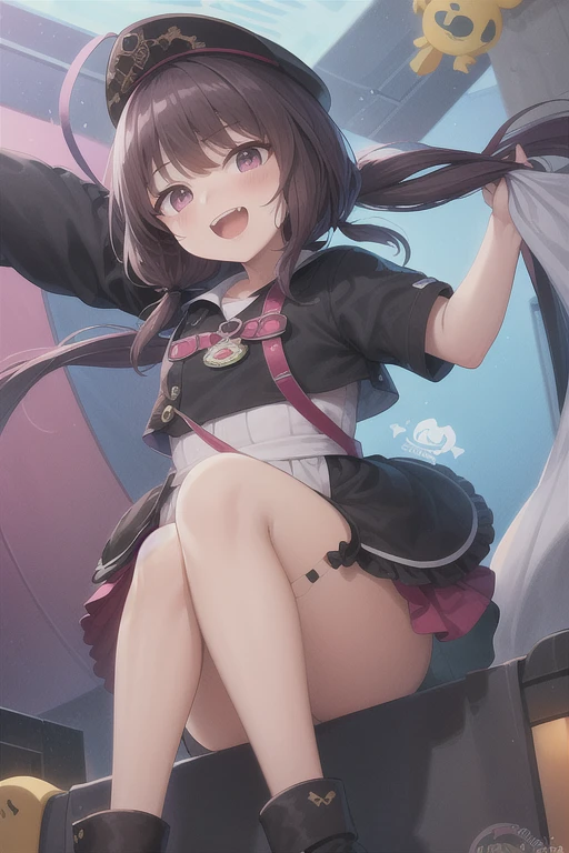 (masutepiece, Best Quality、超A high resolution、Photorealsitic:1.2、Isekai Fantasy),Ecchi anime style,Perfect focus,Perfect body、(beauitful face:1.4)、独奏、 1人の女性,Megumin, Short hair, Dress, Red dress, hat, Witch Hat, Belt bag,on the park,((Lying on your back:1.3)),(Spread legs:1.3) ,(Black Ultra Micro Panties,Panties that dig deep into the female genitals,very thin and narrow wet panties),((up skirt:1.4))、Woman Pulling Up Her Skirt,Looking at Viewer, Cute, red eyes,  Dark hair,Beautiful detailed eyes, Detailed skin,Detailed clothing,Detailed panties,Detailed female genitalia,embarrassed:0.4, is crying:0.3,(Low position shooting: 1.5),(Panties close-up:1.42),full of sweat、(Ceiling from below:1.2)