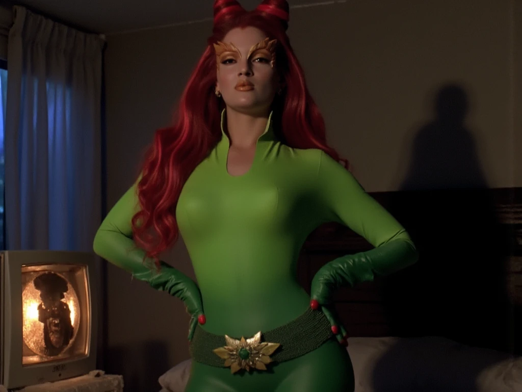 (((poison ivy))) ((dedc comics) (((enormes tetas)))((lleva puesta leotardo verde))piel verde(((8k))),((cuerpo completo))(((Amazing tits)))caliente, hermosa,((Hornie)), 8k, hiperrealista todo como un motor irreal trazado de rayos render ((estilo humano hiperealista)),(((Empty dark background))). hiperrealista todo como un motor irreal trazado de rayos render estilo humano realista ,(((Empty dark background)))., Suavemente iluminado, Intimo exquisito detalle, sharp focus, intrincadamente detallado, rewarded photography, small-catchlight, bajo contraste, alta nitidez, facial-symmetry, profundidad de campo, cinematic background, Renderizado del motor irreal, Imagen central, dream-like, Suavemente iluminado, intimo, imagen de cuerpo completo ,cuerpo completo,((tetona)),((piernas torneadas)) perfect ass ecchi