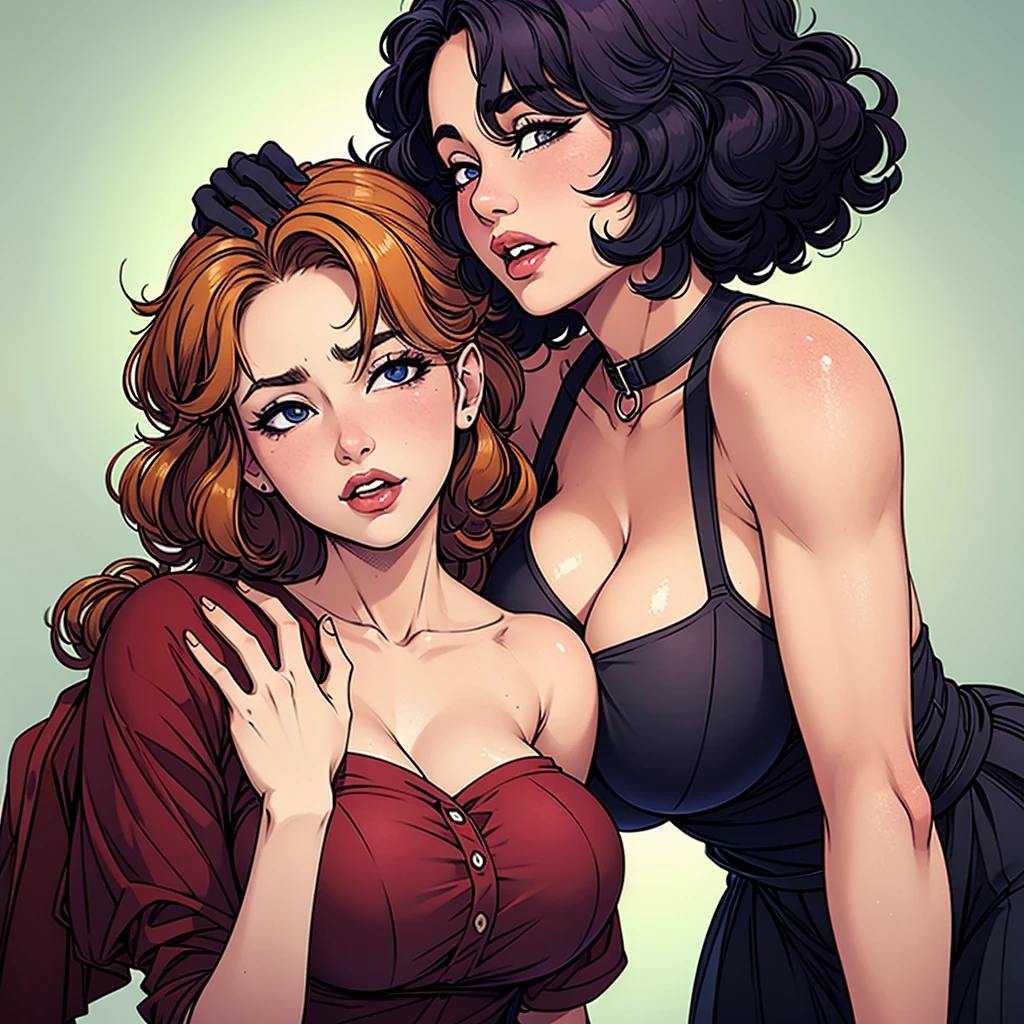 Character style Cartoon style digital illustration GTA style female style beautiful breasts symmetrical medium breasts Fiona with war marks Cartoon image of a woman .Ilustra??o estilo desenho animado, estilo de arte dos desenhos animados, estilo de arte dos desenhos animados, digital illustration style, estilo atompunk design de personagens altamente detalhado, arte digital detalhada coragem, Forest fan art, Design de personagens de retrato, beautiful digital illustration, retrato de alta qualidade, Arte em quadrinhos, mulher jovem cabelo com transas lindas . Eyelined eyes Medium large bust and wonderful sexy clothes. image expression of sexual desire from waist to head illustration Queen Anne of Arendelle atompunk style Fallout 4 style pose playboy magazine a close-up of a woman sitting with a dragon cartoon of a woman .illustration style cartoon style digital illustration GTA style