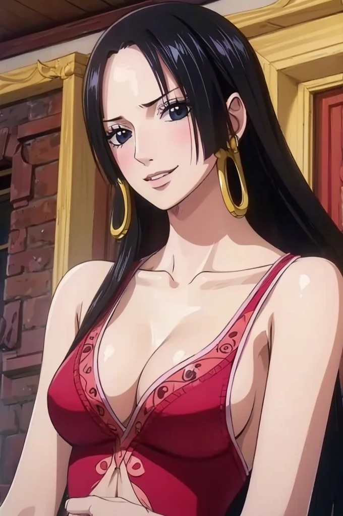 best quality, masterpiece, highres, 1girl,blush,(seductive smile:0.8),star-shaped pupils,china hanfu,hair ornament,necklace, jewelry,Beautiful face,upon_body, tyndall effect,photorealistic, dark studio, rim lighting, two tone lighting,(high detailed skin:1.2), 8k uhd, dslr, soft lighting, high quality, volumetric lighting, candid, Photograph, high resolution, 4k, 8k, Bokeh, (nsfw:1.5)