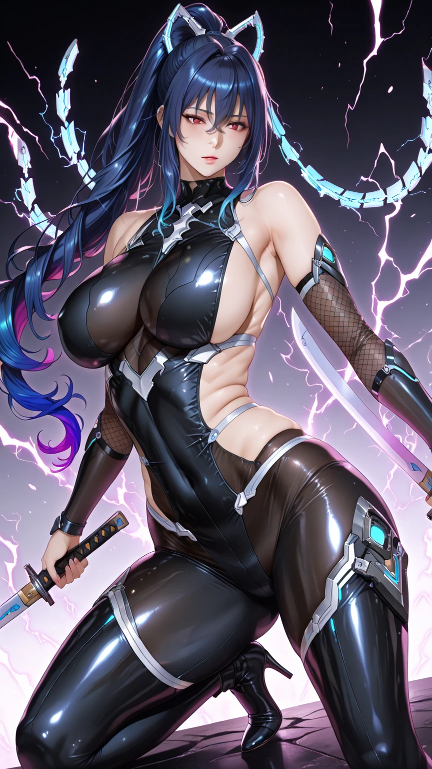 nun,nun,church,Devout believers,a happy expression,Dark Magic, Dark Forest, negaive energy, hell, Blank, Star, A girl,M pose,Kneeling on the stage,photo,Unreal Engine 5 Photorealistic Rendering,(Cover comic magazine:1.6),game character, Role Player, Standing on Kyoto Castle, Pretty Face, Arm tattoo,Chest tattoo,ace of spades,Belly tattoo,Body hyperreality,thick muscular,Wet,fluid dripping from body,Sweat,Excellent!! Types containing bobelon, Big Case, Nourishes and brightens your body, Purple long hair,White translucent clothes,Put your hands behind you,Heart-shaped,White suspenders,Side back,Fisheye view