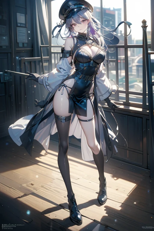 ((masterpiece, best quality)), Delicate face，Idol singer，Stage Background，earphone，Girl Group，whole body，Standing picture，Smile，Perfect body proportions，Long legs，Short hair handsome，Beautiful glowing eyes，Extremely beautiful，transparent，Fun，sexly，Tattoo，Lace，Fishnet stockings，Star decoration