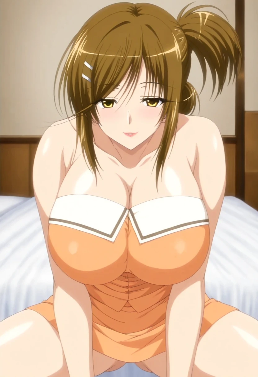 Nude, Huge tits, nipples, pussy, Busty, thick, best quality, (masterpiece:1.2), highly detailed, street,
1girl, kotegawa nanaka, looking at viewer, slight smile, open mouth, brown eyes, long hair, indoor, room, bedroom, wardrobe, spread legs, view at camera