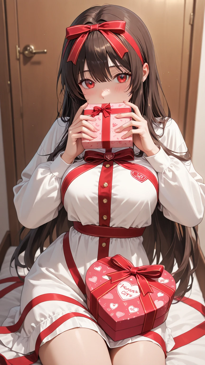 Kizi,The date is Valentine's Day,The girl cried because she did not receive the gift。