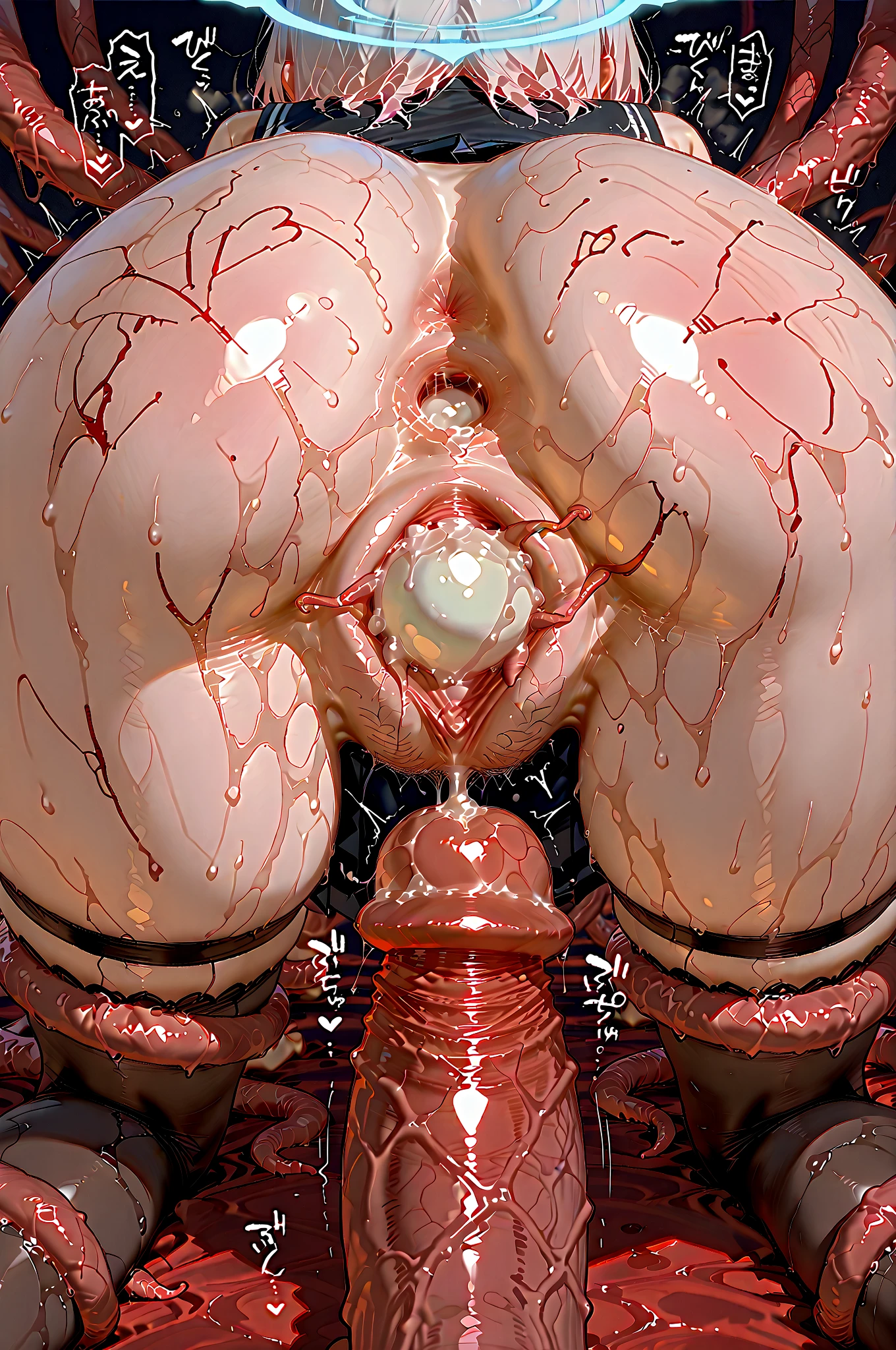 18-year-old、 (Blushing your nose, Big Breasts, Half-open eyes, ), [Full Body Shot]、Lots of love juice、Thin pubic hair、Full Body Shot,Body Piercing,Spread your legs wide、Head to toe shot、Squirting、I looked at it from the side a little.........................、Hips move up and down、chest moves up and down、move your hips up and down vigorously、Ahegao、Deep waist、Hips are on the floor、tsubasa hanekawa、Her black hair is braided in two、Glasses、Huge 、Her breasts are tied with rope、bondage、Chest compressions、No change、Uncut、4K(8k)、Crying face、Tie your hands behind your back、Blowjob(10.0)、Her vagina and anus are fucked from behind.、orgasm、shout、Rope bound breasts BDSM style、