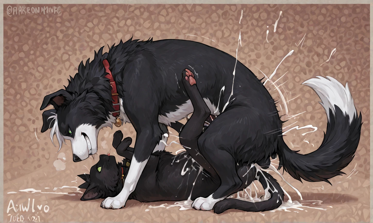 score_9, score_8_up,score_7_up, source_anime, solo, 1girl, cute girl, black hair, nude, big breast, puffy nipples, on all fours, (from behind position:1.4), (doggystyle:1.4), sex, (1dog:1.8), (dog penis), (fucking:1.4), (cum projectile:1.3), half closed eyes, steam, open mouth, big mouth, uvula saliva, tongue out, tongue out, simple background, floating hearts, (spitroast:1.3), shiny skin, rough sex, epic sex, eyes looking up, cumming, speed lines, happy face, uncensored, orgasm face, ahegao, netorare, wet skin, 