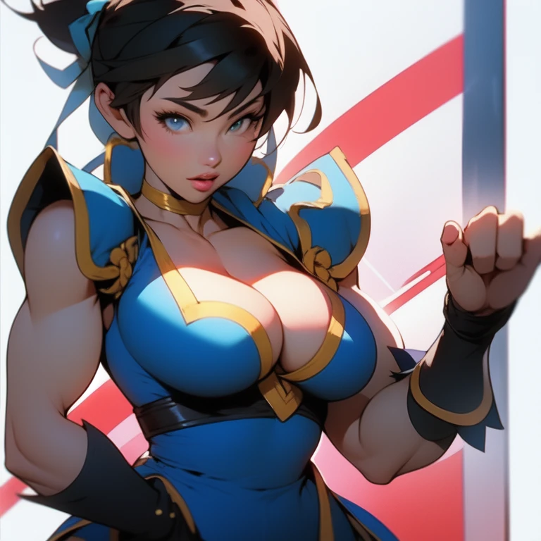 ((Chun li)), ((best quality)), ((master piece)), (detailed), beautiful and detailed body,