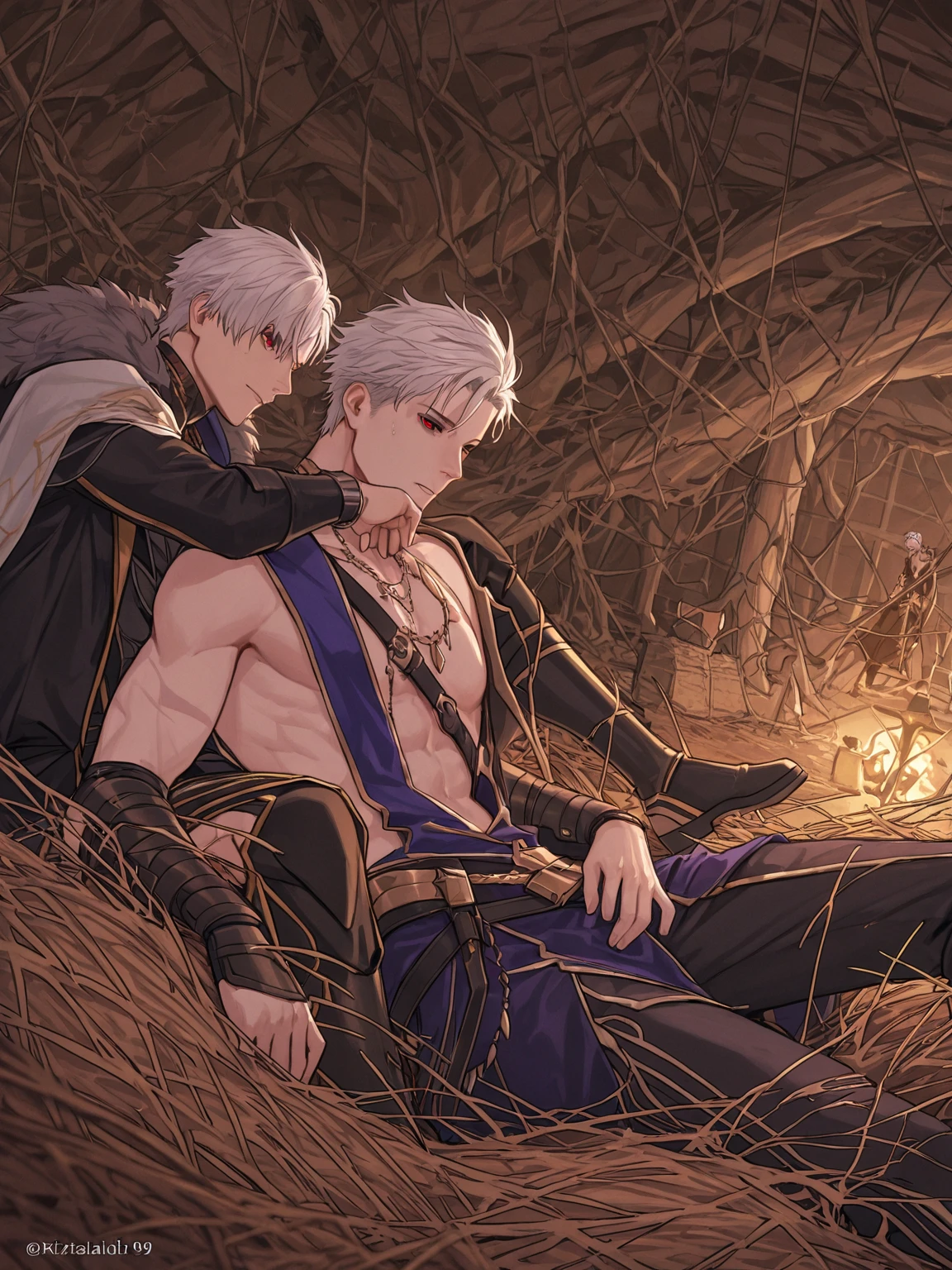 (((1 male king inspired by male aemond targaryen and a group of ugly bastards men - a male young adult king of iron throne on all fours wearing erotic and provocative torn leather medieval clothes like in game of thrones is being enslaved by ugly group of peasants and fucked))), NSFW, ((yaoi gangbang)), (game of thrones inspired yaoi), (dark fantasy yaoi), ((dark setting)), ((the gay peasants tease the fallen and enslaved male king “how do you like being our slave?” The king breathing heavily says “Ngh, please fuck me!”)), ((inside dark castle like in game of thrones background)), ((ashamed defeated king being humiliated by dirty male peasants)), ((gay sexual assault)), ((well drawn ganbang pose)), ((male targaryen getting clapped)),
