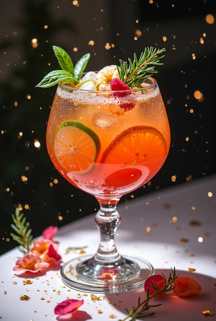 glass of kvass with ice, dripping water drops on glass, translucent liquid, ice cubes, wreath of wild flowers on picnic tablecloths, bright sun, midday outdoor lighting, open air, natural background, summer day, hot weather, high detail, very humid humidity, high brightness, wet watermarks, overdetail, super detail superdetailing, surrealism, soft light, studio lighting, diffuse soft light, shallow depth of field, sharp focus, bokeh effect, highly detailed glass reflection, ultra-thin (superfine, ultra-thin) (thin, fine, ultra-detailed), cinematic, surrealism, armature, best quality, ultra-high resolution (photorealistic: 1.4), high resolution, detail, raw photography, clear reproduction, stock camera, realistic texture, dramatic lighting, unreal engine, popular on artstation, macro