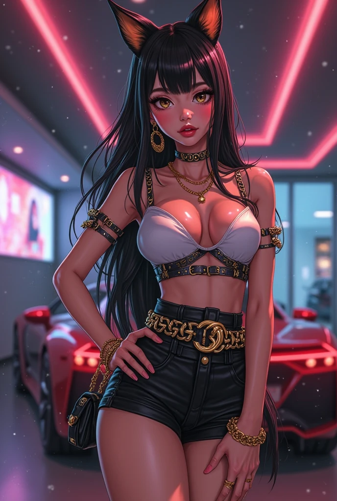((Cardi B as Jinx from League of Legends, Lolita prostitute)), ((in the back seat of a car, breasts pressed together, big breasts, handcuffed, hands out of view, hands behind her back, crying real tears, sad)), hysterical crying, emotional breakdown, (((criminal, under arrest, erotic, hentai))), seductive, (looking at viewer from the back seat of a vehicle), (interior of a realistic car, ray tracing, octane render), hyperrealism, unreal engine, perfect composition, perfect render, perfect lighting, cinema 4d, 3dcg, 8k vector photography, hyperrealism photography, busty, young, teen, high resolution perfect body perfect face perfect hands perfect fingers perfect breasts 8k, (((micro bikini, all black schoolgirl uniform, camel toe, areolas protruding areolas indentation breasts swinging freely))), ((green eyes, half Asian half Spanish, mixed girl, fit,)) ripped, Six pack abs, (((super thick, small waist, short red hair with bangs and highlights,))) emerald eyes, beautiful eyes, captivating, alluring, lolita hair ornaments, Tank Girl, punk style, cyberpunk, vaporwave, Tokyo, midnight, realistic lighting, realistic environment, detailed outfit, realistic facial features, ((perfect angle, perfect pose, focus on face camel toe and breasts))