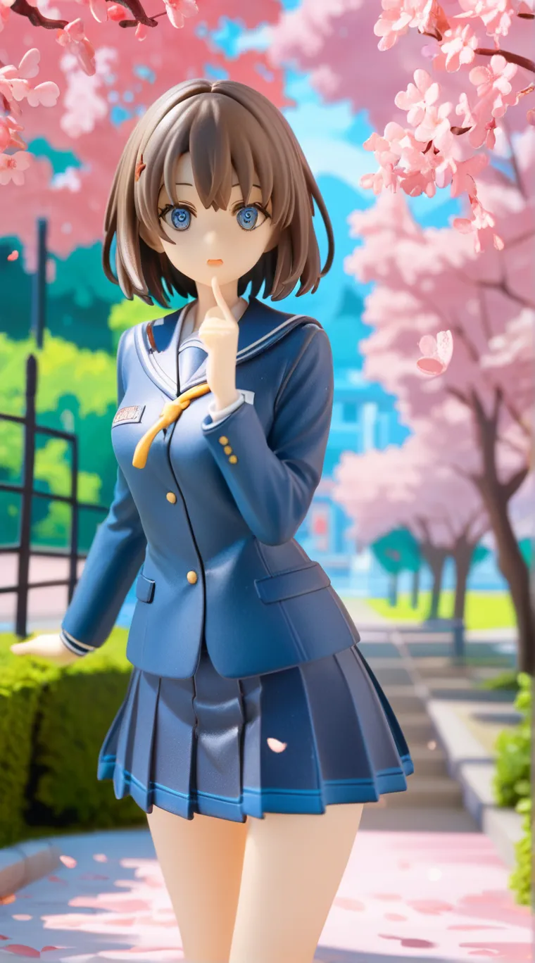 (masterpiece, best quality), intricate details,1girl, Mato kuroi, black hair, green eyes, short twin tails, pigtails, yellow school uniform,<lora:BRSEXTRA-09:0.7>