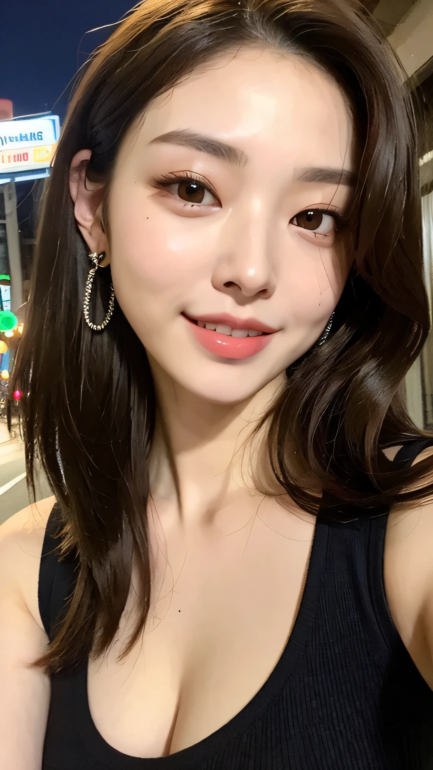 dark brown hair、light brown eyes、Japanese actress face、 lady、I&#39;Iは彼とIが好きです&#39;I&#39;Iは40歳くらいです.、(intricate details:1.2)、(which one is the top?:1.4)、 (ultra high resolution:1.2)、ultra high resolution、(finely tuned)、(detailed facial features)、nffsw、8K resolution、D cup size breasts、long hair、1 girl, Deep sorrowの表情, (Highly detailed beautiful face), （crop top:1.4）、（sportswear　leggings:1.4）、(bare shoulders:1.3), (highest quality:1.4), (Super detailed)、Beautiful fair skin with transparency,  sitting、open your mouth a little、beautiful legs、Deep sorrow、Pose of Weakness、obscene pose、Terrace cafe by the sea、Cafe table、Sitting on a chair in a café、the sun shines、Los Angeles、In the background is the sea illuminated by the sun、