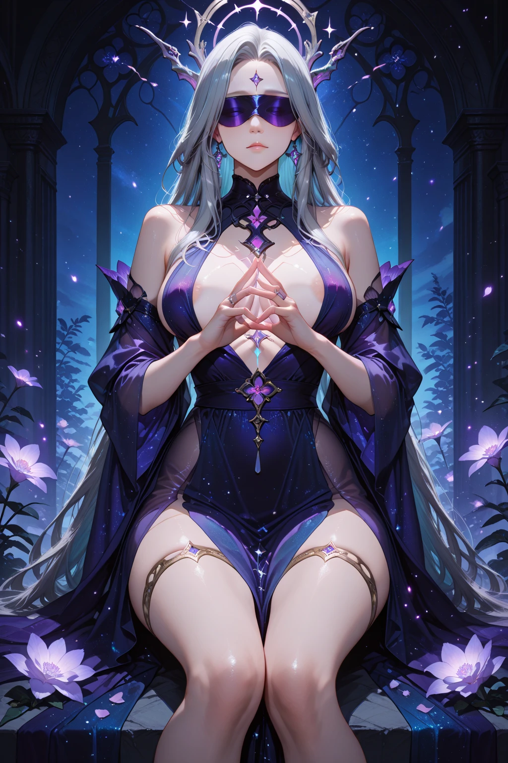 (Numerous award-winning masterpieces, with incredible details), ((Extremely beautifull face)), (extremely realistic face features), ((finely detailed true circle Symmetrical grey eyes)), (She has a meloncholic face), (A majestic sight),