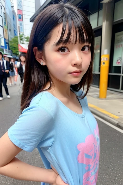 Drawn in a realistic style、A kind and gentle girl who is Nobita&#39;s classmate.、Generate an AI live-action image of Shizuka Nobi。
Long black hair braided at the back、Red running shirt and yellow shorts、Wearing white sneakers、10歳前後のPlease generate an AI live-action image of Shizuka-chan。
Carrying a pink backpack、Studying at a desk、優しい微笑みを浮かべたPlease generate an AI live-action image of Shizuka-chan。
The setting for Doraemon、Nobita&#39;s room at home and school are set in the background.、Please generate an AI live-action image of Shizuka-chan。