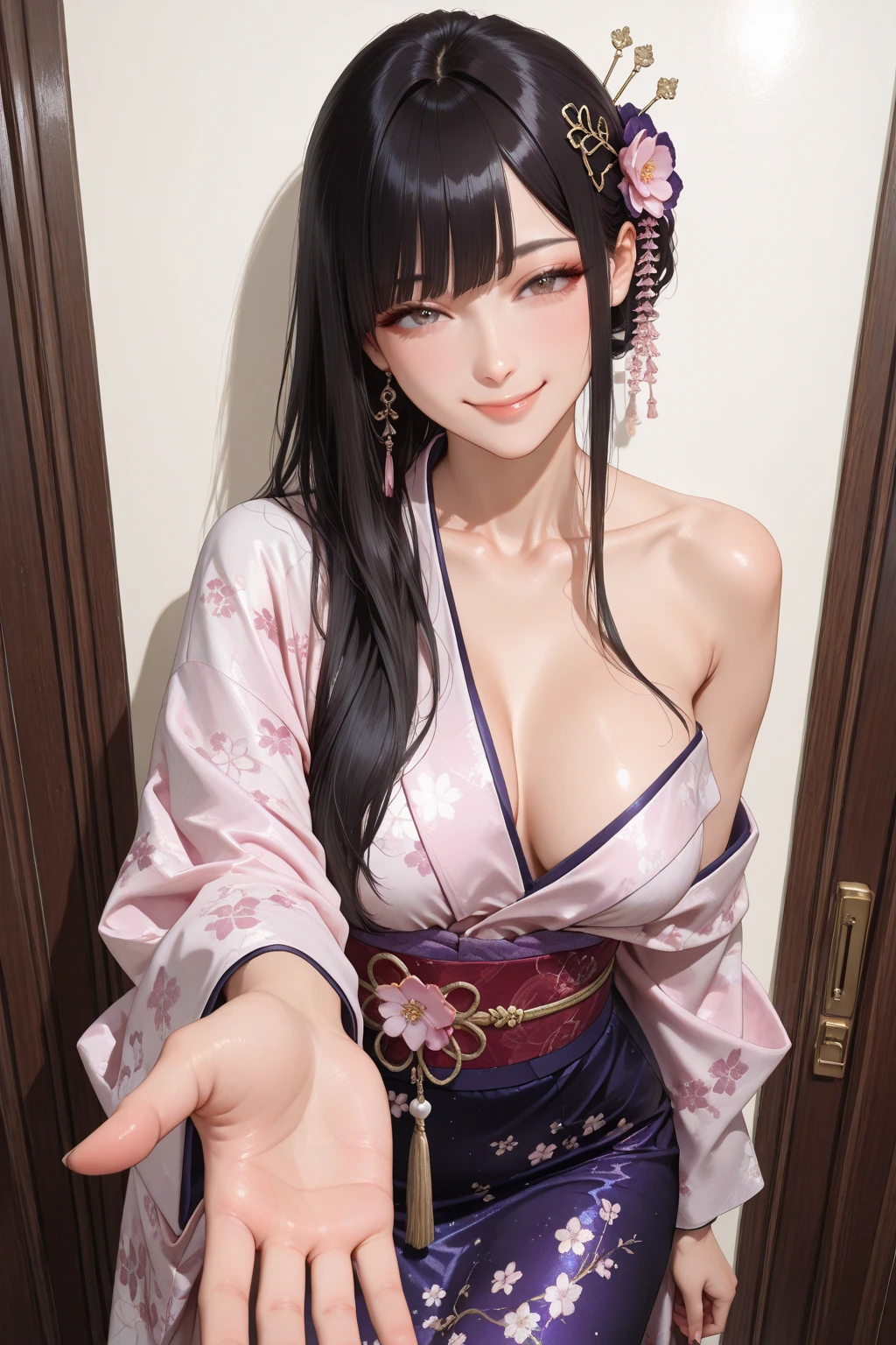 masterpiece, best quality,DiaoChan,looking_at_viewer,hair_flower,room,pose,upper body,makeup,chinese_clothes,jewelry,dress,gakki, realistic, cosplay,
<lora:DiaoChan_v3:0.4> <lora:randomCoserFaceCoser_randomCoserFace:0.8>