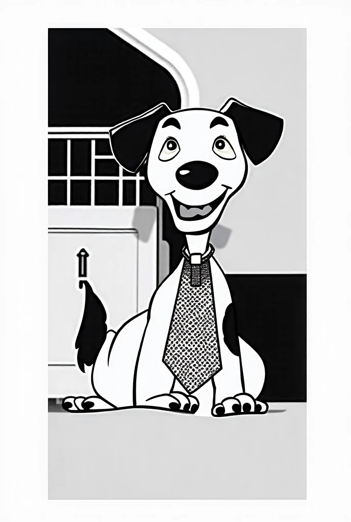 You are a professional video creator. Please design in monochrome black and white. It is a very delicate touch. The model is SHIBA.　DOG Please use the silhouette of a dog as a shadow motif.