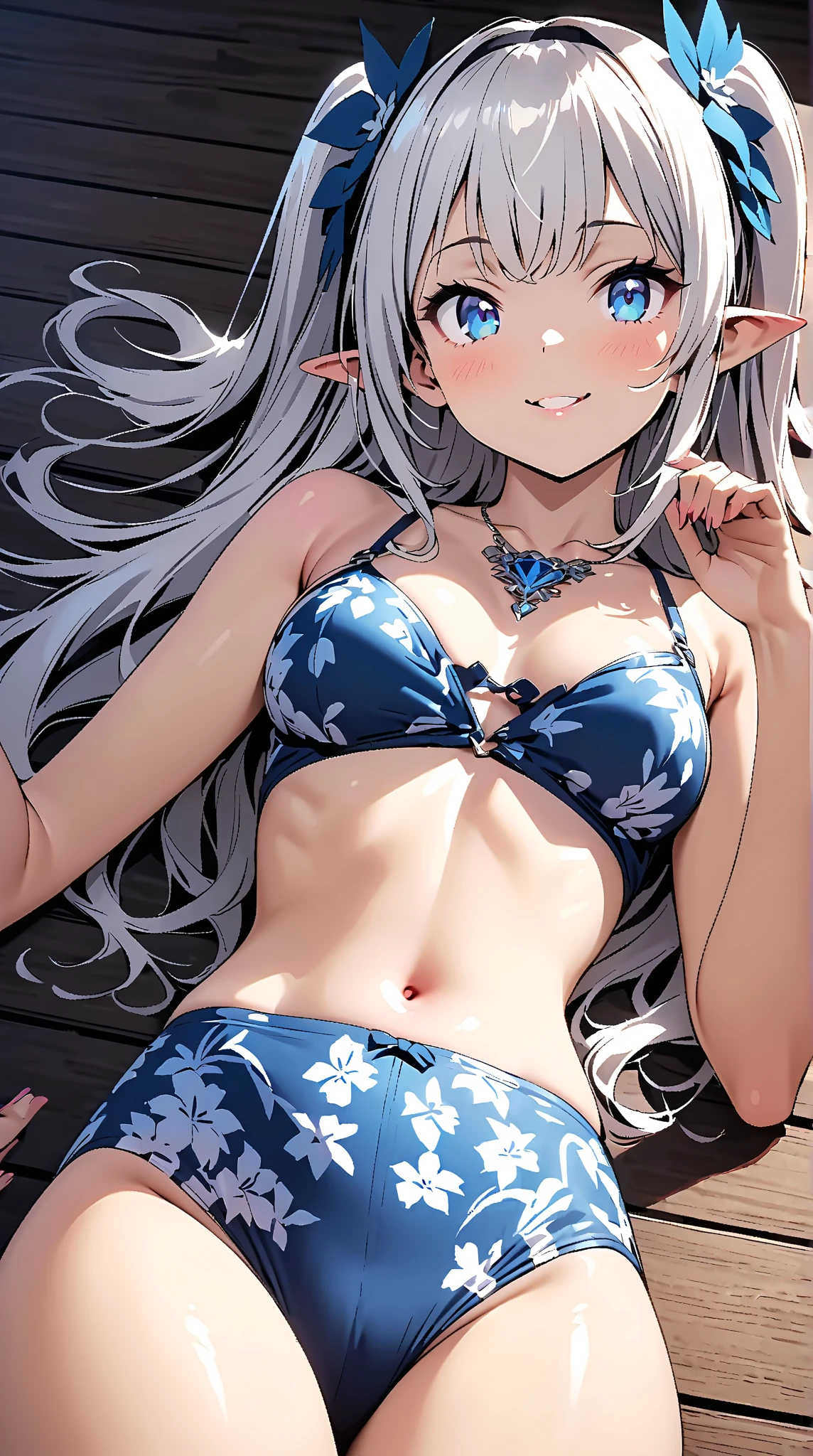 1girl in, Beautiful detailed eyes, (((long white hair))), Light blue eyes, Lustrous skin, High contrast, (((with light glowing)))、((masutepiece, Best Quality))、(((bare-legged)))、thighs thighs thighs thighs、Underbust、(top-quality、8k、masterpiece、NSFW))、perfectly cute girls、Delicate and smooth skin、real looking skin、Perfect and beautiful face、Perfect and cute face、(subjective perspective、showing the view from above)、(((Light green ruffled bikini with a white base、String Micro Bikini、areola protruding from bra,)))、The gap between the chest and underwear、shinny skin、Beautiful waist constriction、masterpiece、top-quality、hight resolution、独奏、Night bed、lie down on your side、From above、(((Begging for a hug with open arms)))、Greet with a smile、a bed、Rough breath, Sexual Performance Hospitality, Single girls, Unhooked underwear, cleavage of the breast, s lips, length hair, Opening Mouth, Are sleeping, Wet underwear, (masterpiece), super detailing, (highdetailskin), (top-quality: 1.0), (top-quality: 1.0), (top-quality, masterpiece), (((Spread your legs apart))), ((dynamicposes)), top-quality, masterpiece, Ulutra HD, (((The back of the thigh is visible))), ((POV:1.7)))、slender hips、round breast、((((NSFW))、hard breathing、Problem eyebrows、Upturned eyebrows、(no brassiere)、masterpiece、top-quality、hight resolution,unwear、From above、disheveled clothes、Sexual symptoms、masterpiece、top-quality、hight resolution、inside the house、see -through、 Slippery Rubra、Side Tie T-Back、New down、disheveled underwear、Rough breath、Sexual expression、full bodyesbian