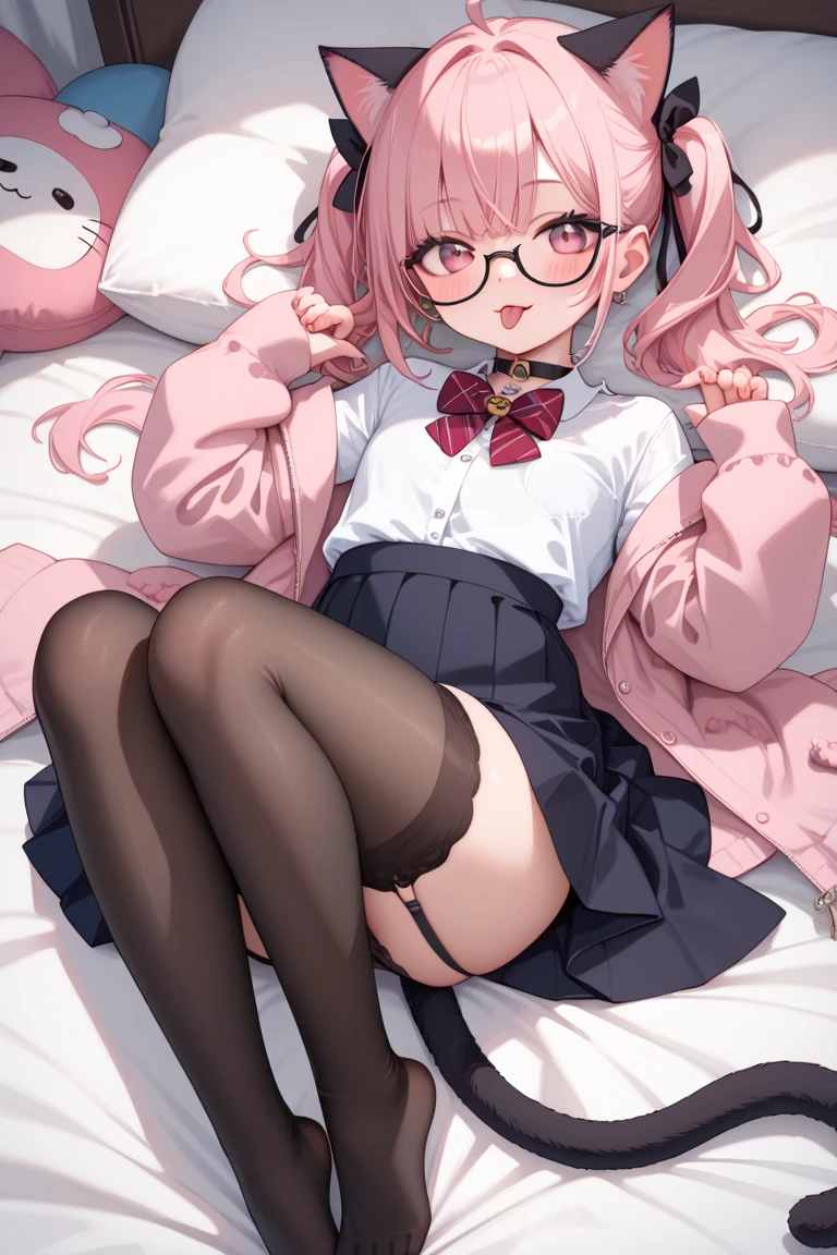 who is 13 years old height 1.49 that she brings money pink hair black glasses rose eyes an extremely blushing face a large pink sweatshirt a short black ripped skirt black stockings white Adidas tennis shoes and that she is an extremely shy girl that they are making love to her vagina by squeezing her penis