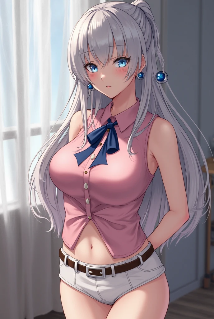 tmasterpiece， Awesome， peeping at the viewer， Realistis， The whole body is in the shot， on the lap， squatt， brunette color hair， long whitr hair， Thorough， large tall， Force real water， White less cloth transparent mini shirt， White transparent thong， beachside， RAWE is very detailed， ahegao， roll eyes， Be red in the face，， Sticky tongue， Vaginal rupture， Leucorrhoea， very Bigger breasts， Grasp your breasts with both hands，spread their legs， sexually arousing， sexual expressio， Glossy glossy skin。Tongue stock,Makeup,cheerfulness,Reflectors,ahegao,Pink eyes,Heart earrings,1,Solo,Female pervert,view the viewer,hair flower,Long hair,multicolored hair,Shiny hair,