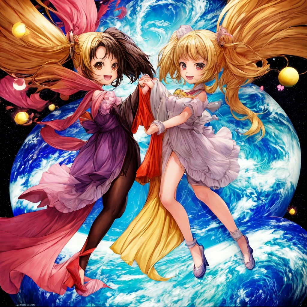 (masutepiece, of the highest quality, Best Quality, Official art, Beautiful and aesthetic:1.2), (1girl in:1.3), Extremely detailed,(Fractal Art:1.2),Colorful,highest details,(Zentangle:1.2), (Dynamic Pose), (Abstract background:1.5), (Congressional Dresses:1.2), (Shiny skin), (Many colors:1.4), Upper body, Thin gauze, Off-the-shoulder, blooming flower field, Glowing skin, lightsmile, Camel toe, Sexy, Bust, nakeness,From below,Ass Up wAIT