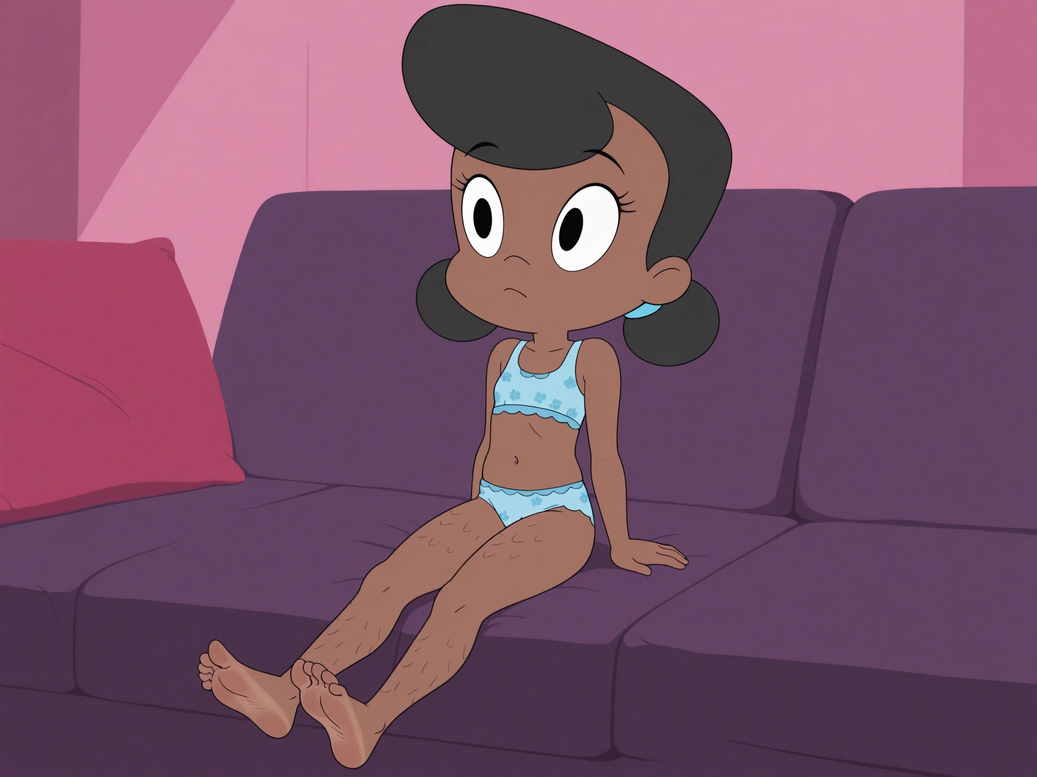 Anne Boonchuy, ((1girl)), ((age ten)), ((((short)))), (short torso), belly dancer outfit, dancing, arabian palace, ((score_9)), looking at viewer, smiling, anime, correct anatomy, Chibi, spread_pussy, anus, Ahegao, from behind, prolapse, masturbating