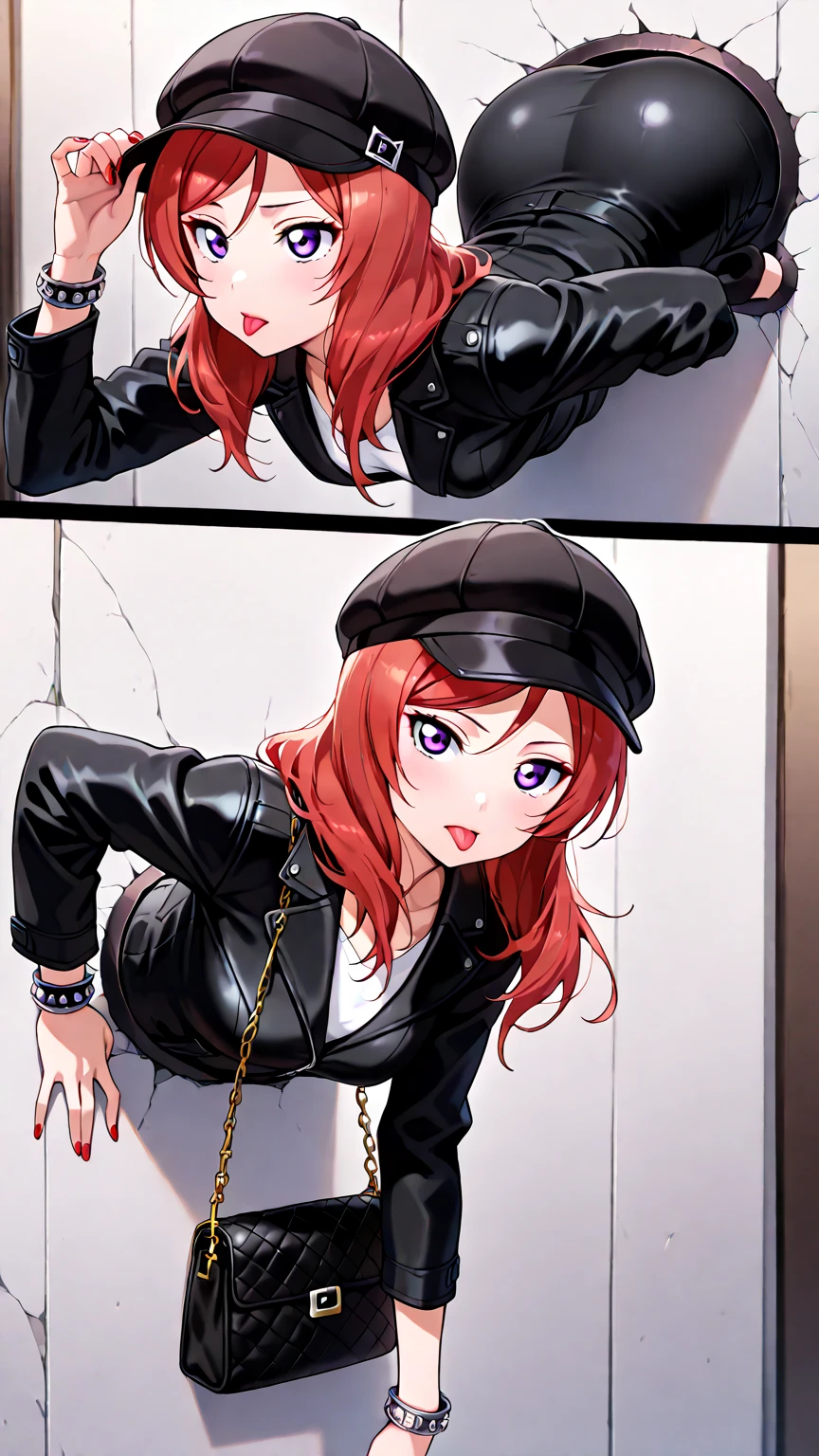 （（super high quality,Ultra-high resolution,16K,super masterpiece,Ultra HD ,Detailed shading,））A dimly lit park at night,Sexy woman,Cleavage,Yellow jumpsuit,White belt at waist,popped Tight collar,smile,blush,Sweaty,holding a microphone in his hand,Licking the microphone,A small amount of drooling,Love juice overflows from the crotch,