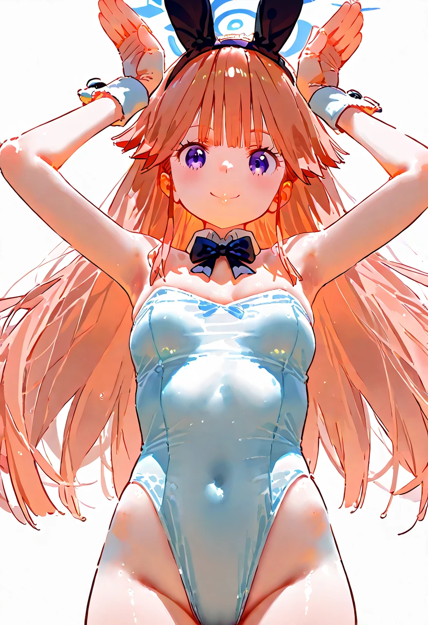 wet_transparent_white bar, rabbit ears,<lora:mayijiang-10:0.8>,mayijiang,light smile,mid_breats,best quality
