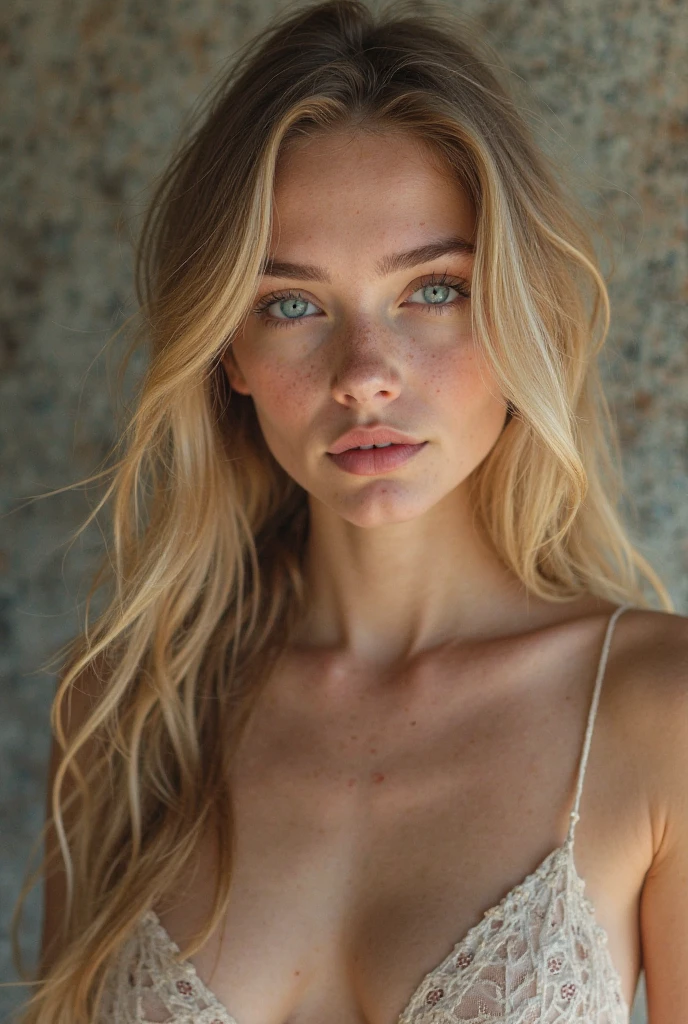 (close up of beautiful 15 year old blonde girl on street 19th century naked), (serious:0.5), (very detailed face:1.4), ass POV, Nikon D850, photo from the film, 4 Kodak Portra 400, f1 camera.6 lenses, rich colors, hyperrealistic, realistic texture, dramatic lighting, , long straight hair, breasts visible
