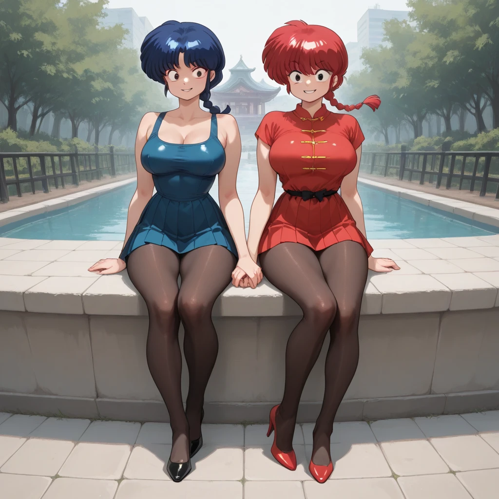 Bunny Girl, Looming Underwear, Wearing Black Silk with a Faint Flesh, Wearing Red-soled High Heels, Sitting on a Pool Table with a Pool Club --auto
