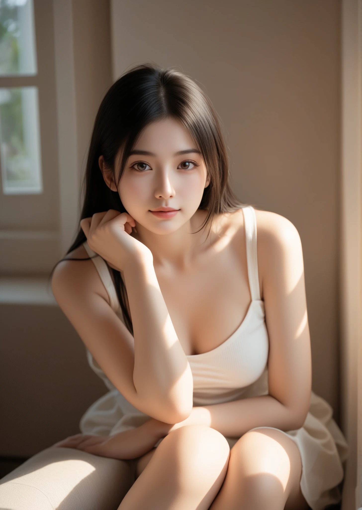 (RAW photo, best quality), (realistic, photo-realistic:1.3),best quality,highly detailed,masterpiece,ultra-detailed,illustration,1girl,upper_body,dynamic angle,world masterpiece theater,messy_long_hair,best quality,extremely detailed CG unity 8k wallpaper,ink,Amazing,cinematic lighting,lens_flare, dunhuang_style