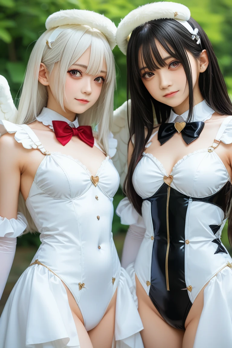 Breasts, Colossal, Twin Tails, Silver Hair, Priest, Side, Saint, Nasty