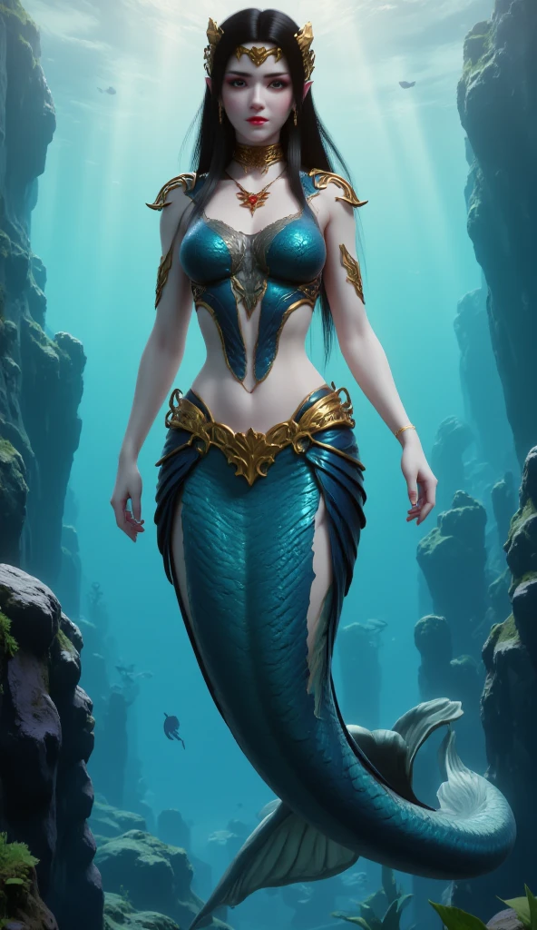 A sexy young water dragon girl with european feay charming girl Full body detailed anatomy, perfect face details,((brown skin tone texture)) ( tomboyish braided hair cut styles), with colorful tattoos, (( wearing illuminating a dragon helmet))( having a long dragon tail)(( wearing transparent illuminating dragon costume sexy full body detailed anatomy )), wearing illuminating transparent two piece dragon details on skin, wearing dragon like skin texture body, lifting up plump pussy , wavy short illuminating gold hairstyles from the flow water, ((having frog suit instead of feet))( reptile ears))(reptile suit skin arms, torso, bottom, face, neck, shoulder & legs))((showing face near camera)) (accurate details of hands & fingers)) Exposed hard big errect nipples, open legs squat position, exposed pussy line, exposed panties, exposed pussyline, smiling with teeth exposed. Sparkling gray eyes, charms, face details & fucos skin tone texture, swimming under the atmosphere swamps area creating air bubles with captivating different lighting effects around the background, showing small dragon, fish, turtle, reptiles, bubbles of air for accurate background masterpiece ((with illuminating transparent ruby crystal gemstone dragon like scales skin textured all over her body)) ((with gills))((holding illuminating a treasure spear)) full details of accessories and props))swimming with ocean current waves under the sea,( many different perspective view character profile, front view, side view, rear view, of same face & clothing girls posing angle))(( perfect details of dragon body and dragon feet and arms anantomy))