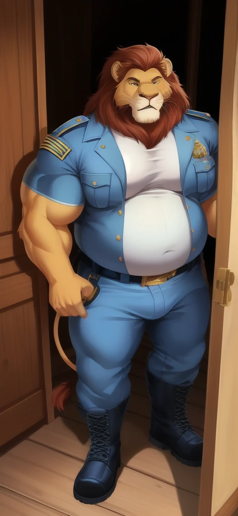 Solo, 1boy, perfect anatomy, lying in bed, Lying on the bed, lying:1.2, perfect proportion, (old man, old, wrinkles skinned, wrinkles face, Grandpa, jockstrap, bedroom , police man,police shirt (open shirt)), perfect center, sharp eyes, big eyes, peaceful, eyes, (smile, happiness), calm, perfect fingers, big hand, fingers. Huge Muscular Old man with short hair, view from side, pectoral, thick arms, huge pectoral, wide pectoral, white hair, white beards, simple background, masterpiece, semirealistic:1.2, high detailed, 8k, high resolution, perfect center, full view. ((really big muscle, massive muscular, sixpack, thick arms, wide pectoral, super huge muscle, hyper muscular, over sized muscle, huge arms, big arms, huge pectoral))