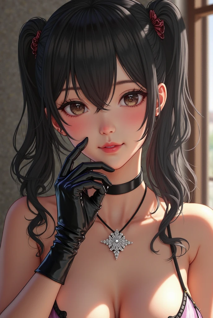 (((Masterpiece))), (((official portrait))), diffused light, dynamic shadows, sharp focus, realistic, detailed, highres, absurdres, white background, no bra, photorealistic, lifelike, steamy, sweaty, blushing, sleeveless, youthful appearance, moaning, lip gloss, armpit, head tilt, head facing viewer, (((looking at viewer))), (((bare skin))), ((slim)), ((sweet looking)), ((medium chest)), submissive, (((feminine)))