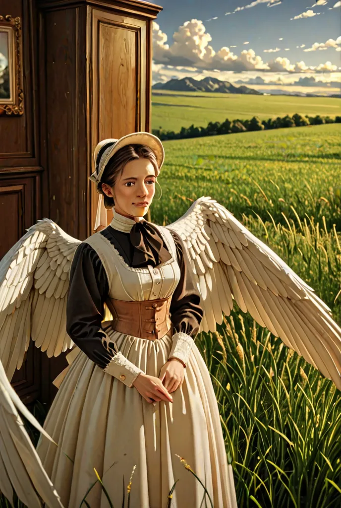 ผู้หญิงที่มีปีกของเทวดา