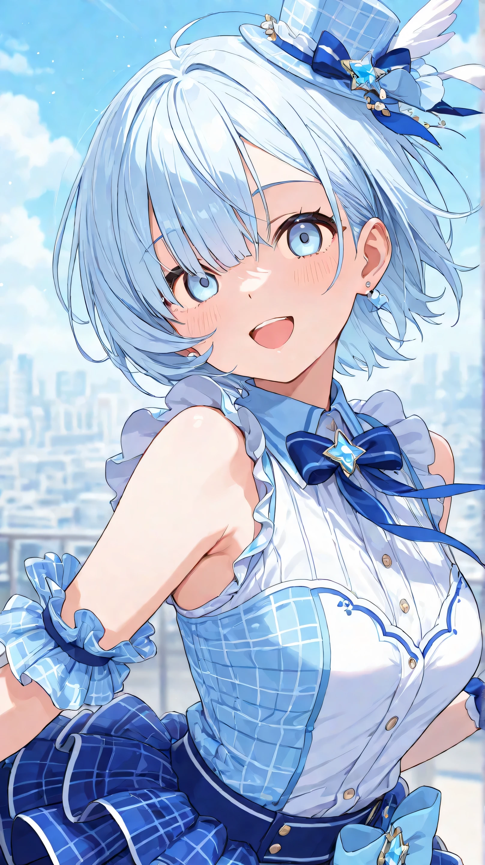 light blue shortcut、Light Blue Eyes、Idol、