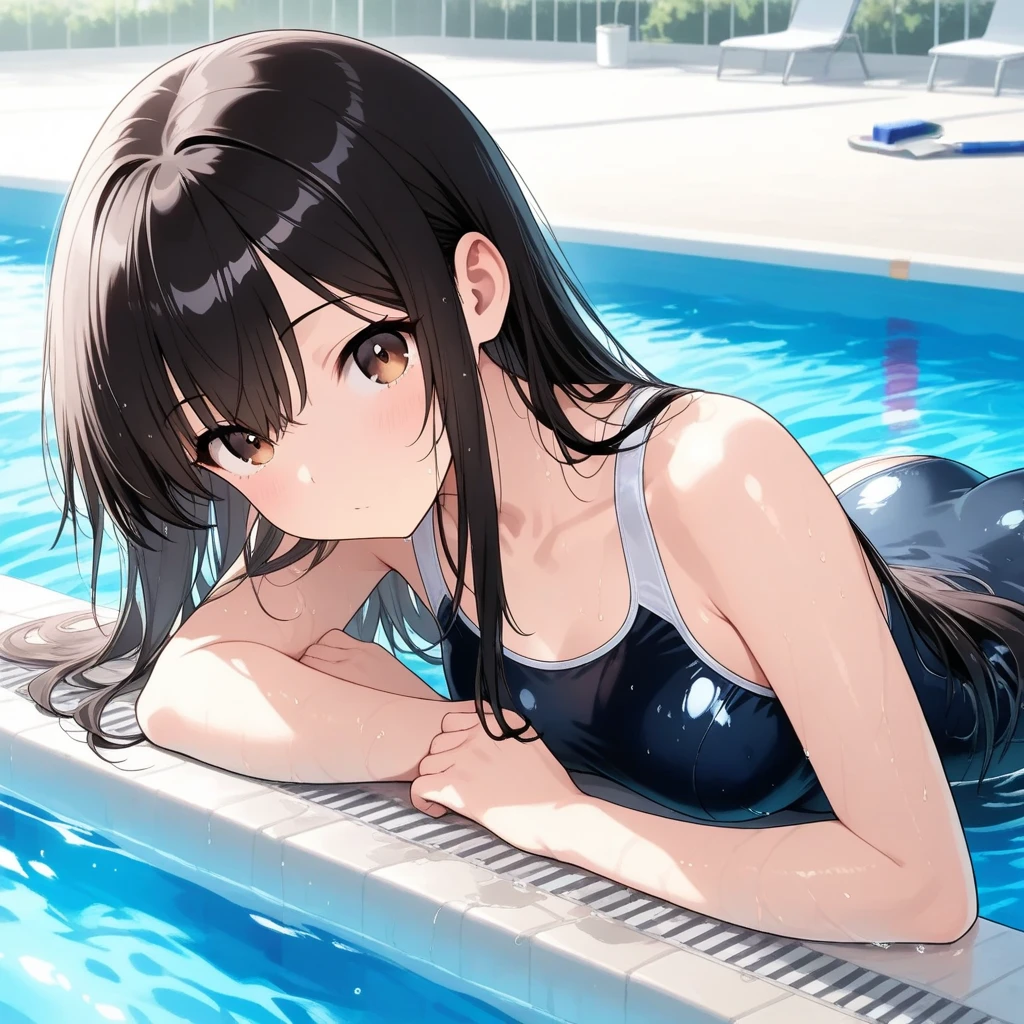 <lora:drawing_manga_style_v1:0.6>1 girl, bathsuit