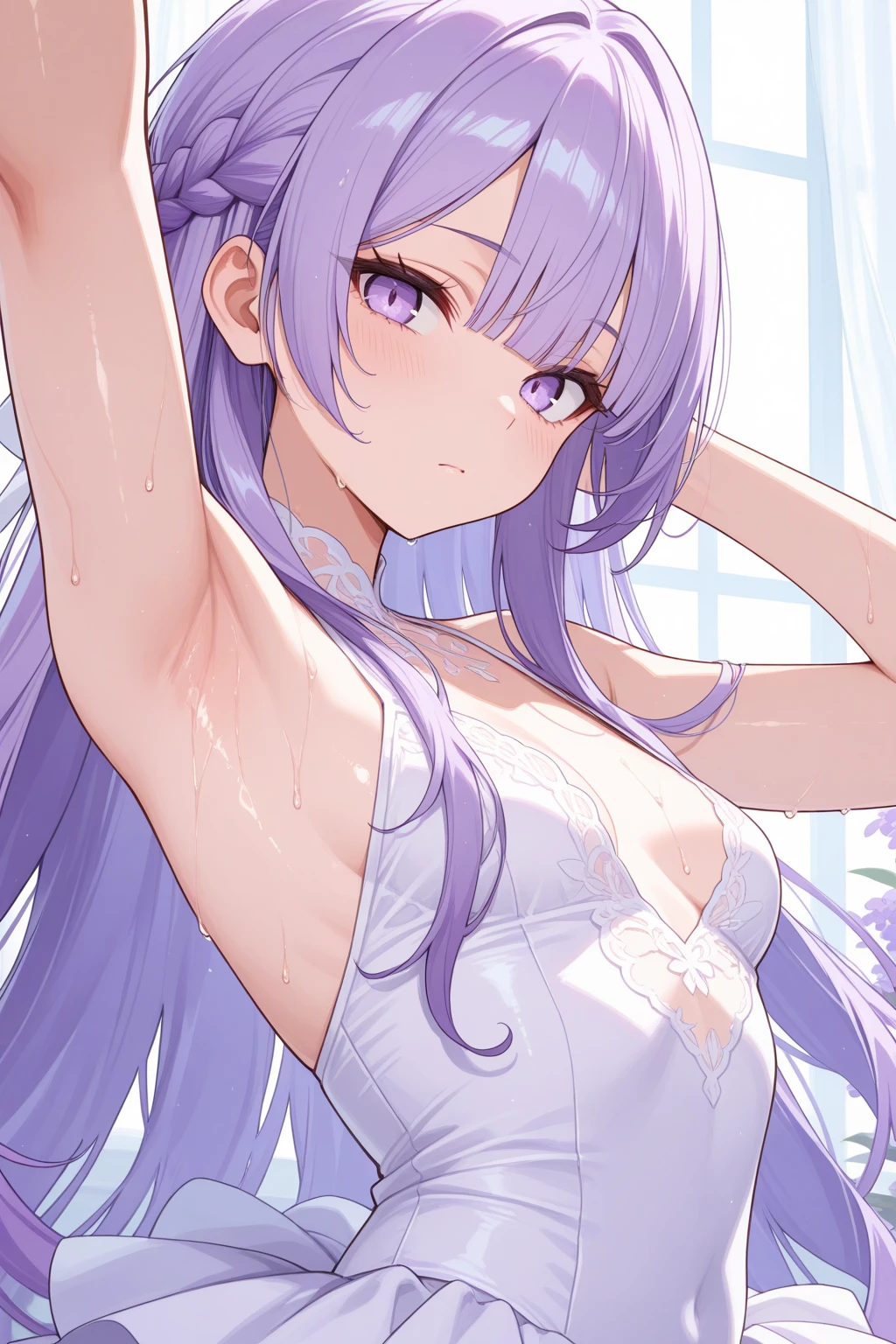 {{{{{16k,Ultra High-resolution realistic romantic Leaked photos of a bare neat virgin girl with her own swaying huge tits as pretty as a actress with white ribbons, She's in sunny glass field, she is so ashamed, so embarrassed, so humiliated, The more shy she is, the smaller and cuter her face becomes}}}}},{{Extremely detailed}},{{{{{dye her cheeks flush and integrated her face pretty small, thick lips, Enchanting thick gross idol's Lips}}}}},{{{{{the best glossy bang neat long, voluminous hair}}}}},{{{{{the more her bodyline and transform into a pretty girl, her bare bodyline and weist are more and more curvier and softly, Injecting her with hormones to make her body, eyes, hair, body lines neat, All her shame turns to purity, and as she moans with a neat look on her face}}}}},{{{{{Tits that droop and droop so much she's embarrassed}}}}}