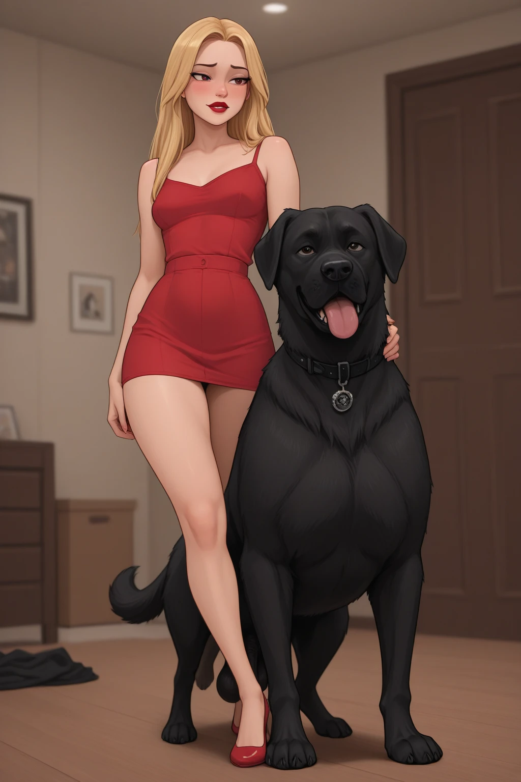 mother having sex with big black bully bully as her crying son watches