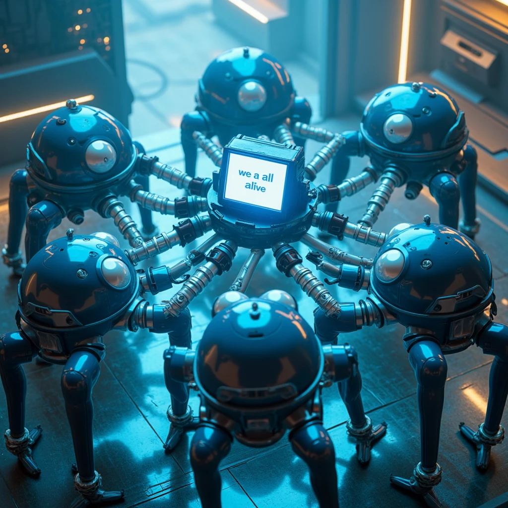 There is only one programmer in the picture,Slightly chubby round face,