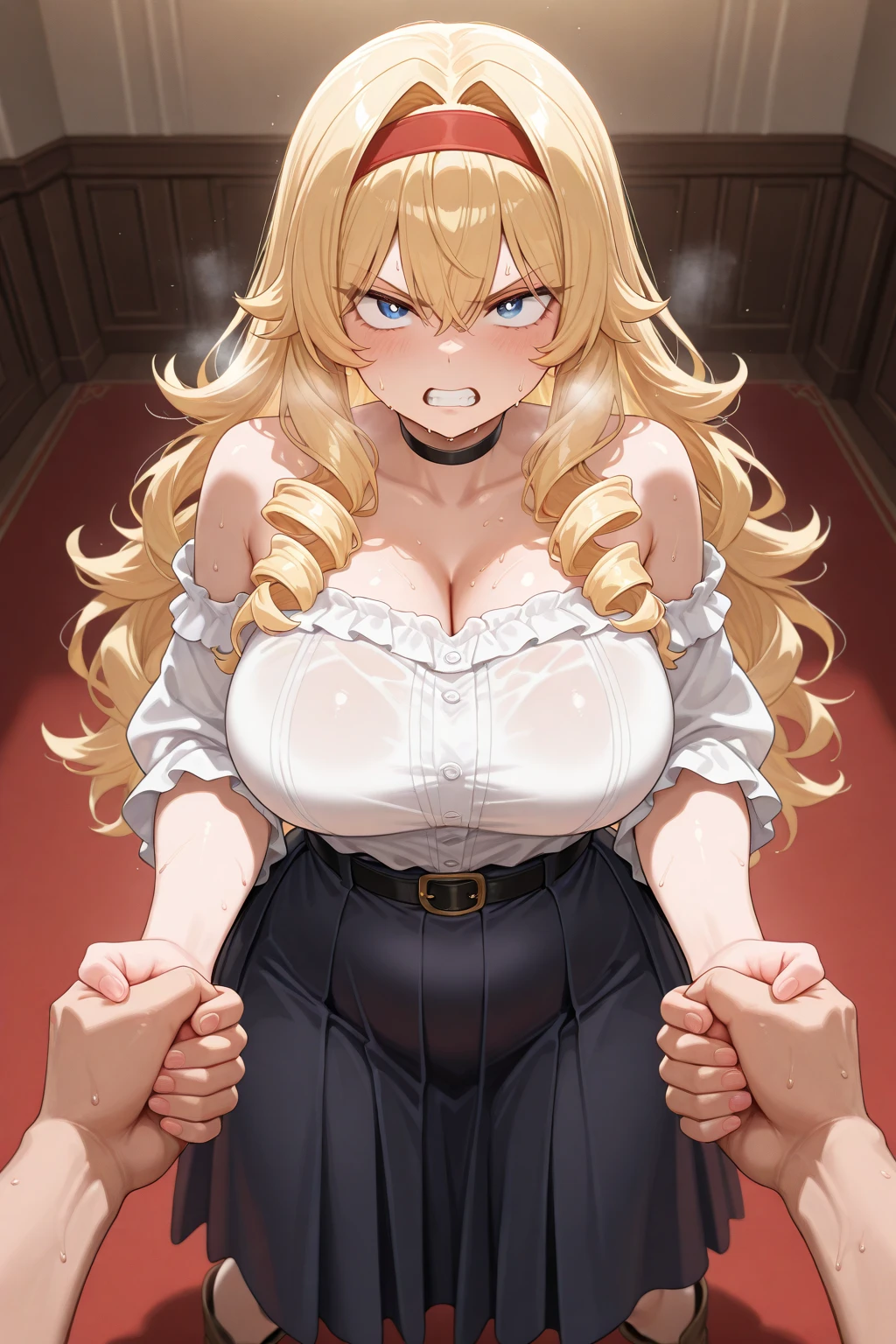 ＮＳＦＷ，(masterpiece), locker room、hetero couple、highest quality, (Fun with handsome half-naked muscular tall man with erection：2.0)、 (Intense hip-shaking sex with a big blonde man, Half-naked muscular man：2.0)、(the man grins, The woman&#39;s facial expression is sexual while blushing:1.3)、 (dark-skinned blond man、flashy tattoos all over the body, , muscular, earrings、handsome and thick：2.0)、 (grabbing from behind,breast grab：2.0)、(big ,:1.6), (おへそ周りのタトゥーやearrings:1.4), (Voluptuous female body:1.8), (,saliva,drool,,saliva trail,:1.1) (, ,see-through china dress, china dress, show-off breasts,cleavage cutout, lace trim,sleeveless, , see-through,  :1.8), cowboy shot, ,anatomically correct、sensual woman、NSFW,, Commission for high resolution, super buff and cool, slutty white, cute exirobat,