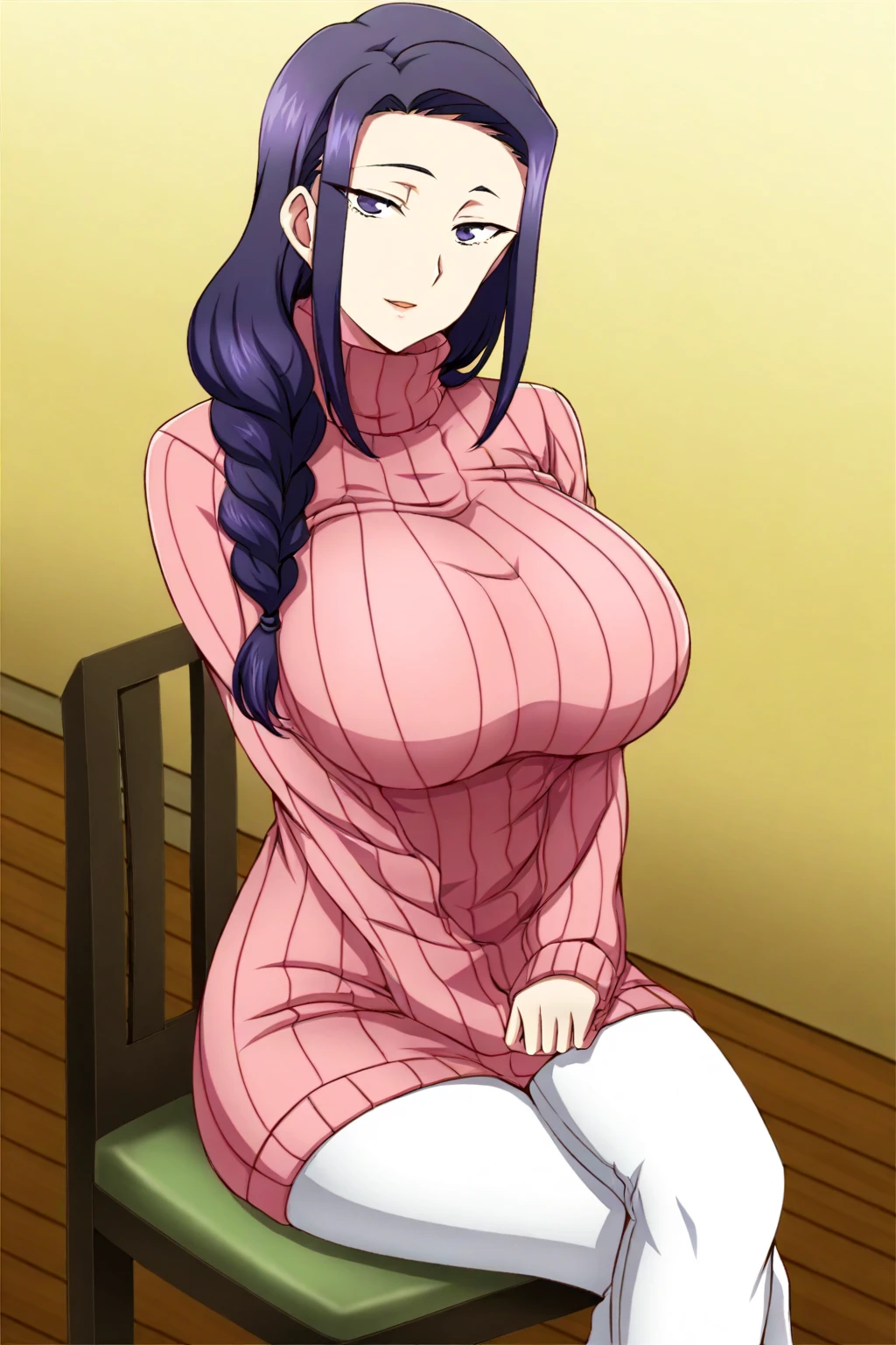 Masterpiece, highres, high Quality, detailed face, detailed body render, 1girl, solo, hyuuga hinata, hinata-sleeveless-outfit, large breasts, big breast, sleeveless shirt, fishnet top, dark lips, unzipped jacket, no bra, breasts out, nipple, standing, blushes, (on bedroom)、camel toe、huge tit、Nipple Puffs、cleavage、Plump、Super big breasts、super big butt、(Lock the curtains)、cowboy shot