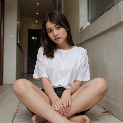 film photo of a girl in a dimly lit stairwell
<lora:xhsGirl3:0.6>