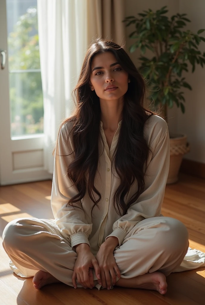 Brunette, classe and , 20 years old 