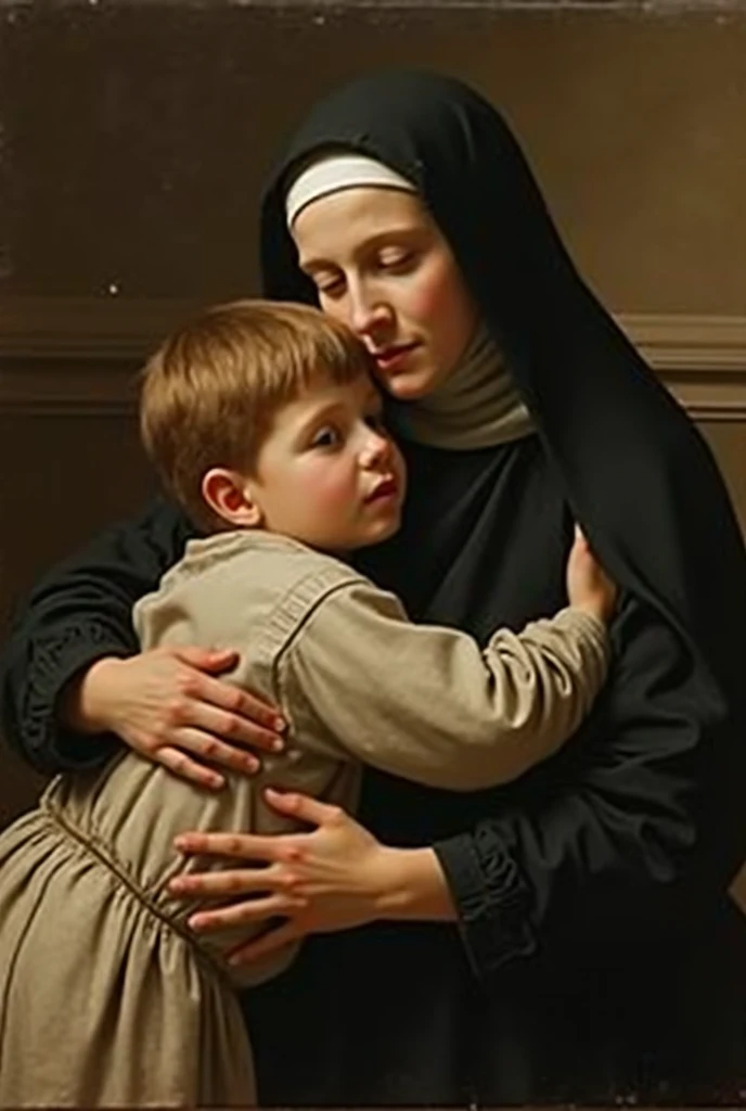 check_9, check_8, check_7_up, 1 girl, 1 boy, great body, pubic hair, beautiful sexy nun, she is beautiful and very hot, majestic setting,  sex for salvation, ecstasy