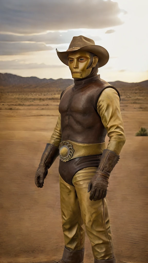 Power ranger gaucho con un mate